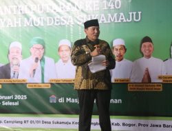 Bachril Bakri Ajak Masyarakat Makmurkan Masjid dan Dalami Ajaran Agama