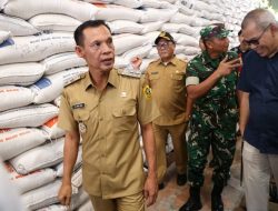 Jelang Ramadhan, Wabup Bogor Lakukan Sidak Pasar Leuwiliang dan Cek Ketersediaan Beras di Bulog