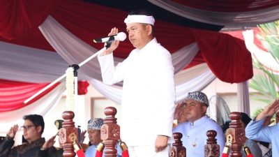 Gubernur Jabar Dedi Mulyadi Pimpin Upacara HJB ke-543: “Mari Kembalikan Bogor sebagai Tanah Pusaka”