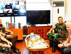 Kapuspen TNI Kunjungi Kejaksaan Agung, Bahas Sinergi Perlindungan Jaksa dan Berbagai Isu