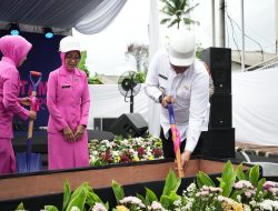 Bupati Bogor Letakan Batu Pertama Pembangunan Gedung Bhayangkari